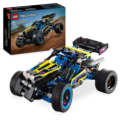 LEGO Technic Buggy da Corsa, Macchina Giocattolo per Bambini, Bambine, Ragazzi e Ragazze da 8 Anni in su, Veicolo da Costruire Off-Road da Rally, Regalo Amanti Modellini di Auto da Gara 42164