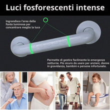 Carica l'immagine nel visualizzatore di Gallery, 2 Pezzi 30cm Maniglioni e Barre per Bagno - Maniglia Doccia Anziani, Barre di Sicurezza Antiscivolo per Disabili, Ausili