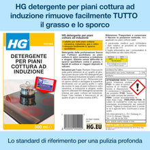 Carica l'immagine nel visualizzatore di Gallery, HG Detergente Per Piani Cottura Ad Induzione, Vetroceramica e Gas, 500ml
