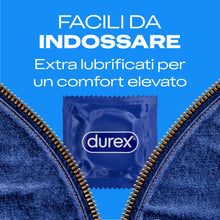 Carica l'immagine nel visualizzatore di Gallery, Durex Settebello Jeans, Preservativi Classici, Vestibilità Regular, 10 Profilattici