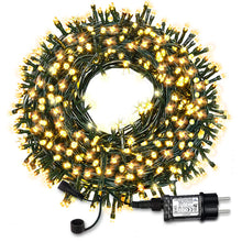 Carica l'immagine nel visualizzatore di Gallery, Catena Luminosa Esterno, Luci Natale da Esterno, Luci Albero di Natale, 98ft 300 LED 8 Modalità Luce Led da Stringa per 