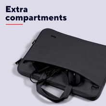 Carica l'immagine nel visualizzatore di Gallery, Trust Bologna Slim Eco Borsa per Laptop fino a 16", Borsa per Laptop Sostenibile in Plastica Riciclata, con Tracolla, Custodia per Viaggio, Lavoro, Ufficio, Scuola
