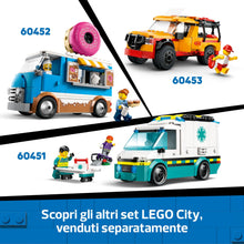 Carica l'immagine nel visualizzatore di Gallery, LEGO City Camper Van delle Vacanze d’Avventura - Veicolo Giocattolo da Costruire, Giochi per Bambini e Bambine da 6 Anni con 3 Minifigure e Accessori - Idee Regalo per Compleanni e Feste - 60454
