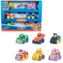 Carica l'immagine nel visualizzatore di Gallery, PAW Patrol Pup Squad Racers, Confezione Regalo con 6 veicoli, giocattoli per bambini e bambine da 3 anni in su
