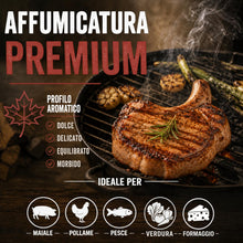 Carica l'immagine nel visualizzatore di Gallery, BBQ Chunk Acero - Maple - HARDCORE BARBECUE - Legno per Affumicatura e Affumicatore BBQ - Legna per Affumicare Carne su 