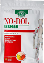 Carica l'immagine nel visualizzatore di Gallery, ESI - No-Dol Cerotti con Arnica, Artiglio del Diavolo e Canfora, Allevia Dolori Muscolari, Articolari e Contratture, Dona Sollievo Fino a 24 Ore, Senza Coloranti e Parabeni, 10 Pezzi