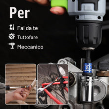 Carica l'immagine nel visualizzatore di Gallery, WORKPRO Set 3 Adattatori per Bussole 1/4", 3/8" e 1/2"