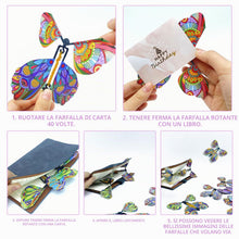 Carica l'immagine nel visualizzatore di Gallery, TSHAOUN 25 Pezzi Magico Volante Farfalla, Giocattoli Farfalla Volante, Magici Flying Butterfly, Bambini Farfalla Sorpres