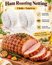Carica l'immagine nel visualizzatore di Gallery, Rete per Arrosti, 2 Pezzi (6m Totale), Griglia Rotisserie in Acciaio Inox, Resistente e Uniforme per Carne e Pollo