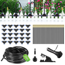 Carica l'immagine nel visualizzatore di Gallery, Sistema di irrigazione da giardino da 20 m, sistema di irrigazione automatico curvo a 360°, sistema di irrigazione a goc
