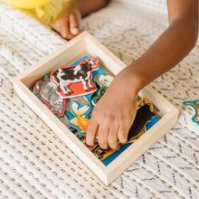 Carica l'immagine nel visualizzatore di Gallery, Melissa &amp; Doug Magneti Bambini - Gioco Calamite Educativo in Legno per Lavagna Magnetica, Calamite per Frigorifero, Rega