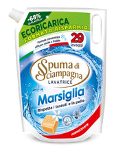 Carica l'immagine nel visualizzatore di Gallery, Spuma di Sciampagna - Detersivo Lavatrice Marsiglia 1305ml