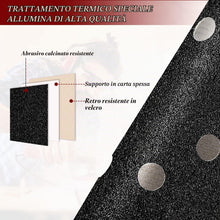 Carica l'immagine nel visualizzatore di Gallery, STEBRUAM 125mm Dischi Abrasivi, 80 pezzi Carta vetrata al carburo di silicio, 10 x 320/400/600/800/1000/1200/1500/2000 G