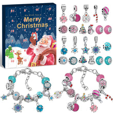 Carica l'immagine nel visualizzatore di Gallery, KAZATE Calendario Dell'Avvento Gioielli 2024 Ragazza Bracciale Kit, Donna Calendario Avvento Regali a Sorpresa, Natalizi Natale Conto Alla Rovescia 24 Charm Accessori diy Ciondoli