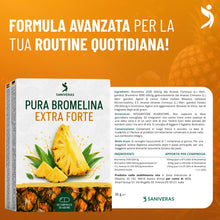 Carica l'immagine nel visualizzatore di Gallery, BROMELINA FORTE 5000+2500 GDU, 60 Cpr, VEGANO, Pura Extra Forte, Made in Italy