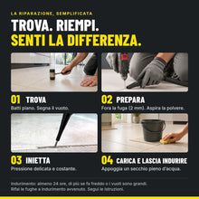 Carica l'immagine nel visualizzatore di Gallery, Inject-A-Fix Precision Colla per Piastrelle Staccate e Vuote, 1 Pezzo