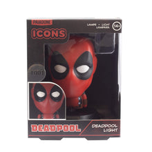 Carica l'immagine nel visualizzatore di Gallery, Luce Icona 3D Deadpool Merchandise Ufficiale Disney Marvel, Luce Notturna per Ufficio, Stanza di Gioco, Camera da Letto 