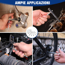 Carica l'immagine nel visualizzatore di Gallery, WORKPRO Set di Chiavi a Tubo, Set di Chiavi a Tubo da 9 Pezzi