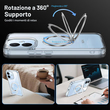 Carica l'immagine nel visualizzatore di Gallery, Lemxiee Magnetica Cover per Xiaomi Redmi Note 17 Pro 5G Case con Supporto