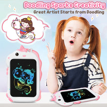 Carica l&#39;immagine nel visualizzatore di Gallery, Unicorno Bambina Giocattolo Giochi Bambini - Idee Regalo Natale Compleanno Bambina Bambini Bambino 2 3 4 5 6 + Anno LCD Tavoletta Grafica Lavagna Magica Tablet Disegno Bambini Giochi Giocattoli Regali