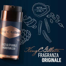 Carica l'immagine nel visualizzatore di Gallery, King C. Gillette Crema Idratante Viso, per la Cura della Barba, 100ml