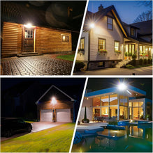 Carica l'immagine nel visualizzatore di Gallery, YIQIBRO Faretto LED da Esterno 10W, 2 Pezzi 1000LM Super Luminoso Faro LED 6500K Blanc Fredda, Impermeabile IP65 Faretti