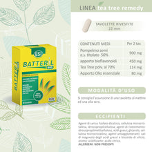 Carica l'immagine nel visualizzatore di Gallery, ESI - Batteril 900, Integratore Alimentare di Tea Tree Oil e Semi di Pompelmo, Sostiene il Sistema Immunitario, Favorisc