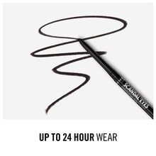 Carica l&#39;immagine nel visualizzatore di Gallery, Rimmel London ScandalEyes Exaggerate Eye Definer, Matita Occhi Automatica Waterproof a Lunga Durata dal Colore Intenso e Tratto Ultra Preciso, 001 Intense Black - 0.35g