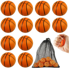 Carica l'immagine nel visualizzatore di Gallery, 12 Pezzi di Pallina Antistress, Mini Palline Sportive Antistress da Basket