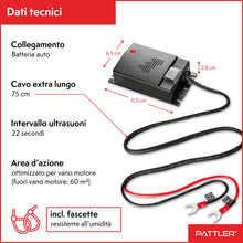 Carica l'immagine nel visualizzatore di Gallery, PATTLER Anti Martora per Auto con Ultrasuoni - Protezione Immediata e a Lungo Termine Contro Le Martore nel Vano Motore 