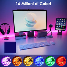 Carica l&#39;immagine nel visualizzatore di Gallery, HOVVIDA Striscia LED 5M, 30 LED/Metro, APP e Telecomando, 150 LED, 24V RGB LED, Modalità Musica, Modalità Temporizzazione, LED per Camera, Soggiorno, Cucina, Camera da Letto, Bar, Festa