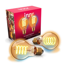 Carica l'immagine nel visualizzatore di Gallery, innr Lampadina Smart Filamento E27, per Hue* e hub Zigbee, Confezione da 2