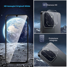 Carica l'immagine nel visualizzatore di Gallery, Vauki Vetro Temperato per Xiaomi Poco C85 Pellicola Protettiva con Protezione Fotocamera [3+3 Pezzi] Durezza 9H Anti-imp
