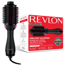 Carica l'immagine nel visualizzatore di Gallery, Revlon One- Step Asciugacapelli volumizzante, Tecnologia Ionica e Ceramica, Capelli medi e lunghi, Nero