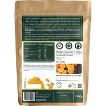Carica l'immagine nel visualizzatore di Gallery, Curcuma in polvere BIO 200g | 3% Curcumina | Dolori Articolari e Mobilità