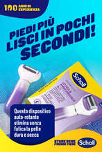 Carica l'immagine nel visualizzatore di Gallery, Scholl Velvet 2in1 Leviga e Ammorbidisce, Sistema di Pedicure Elettronico per Levigare i Piedi Testine Interscambiabili 