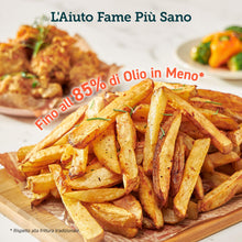 Carica l'immagine nel visualizzatore di Gallery, COSORI Friggitrice ad Aria 5,5 Litri, Air Fryer, 1700W, 13 Funzioni, 85% Meno Olio, 75-205°C, Fino al 50% Più Veloce del Forno, 100 Ricette Italiane, Display Digitale, CP158 Nero