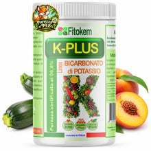 Carica l'immagine nel visualizzatore di Gallery, Fitokem K Plus Bicarbonato di Potassio per Piante 1KG Fertilizzante Concime Orto Giardino Alberi da Frutto Universale Fu