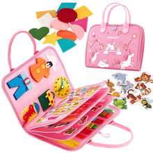 Carica l&#39;immagine nel visualizzatore di Gallery, hahaland Busy Board Montessori 2 3 4 Anni, Gioco Educativo per Bambina, Giochi Bimba Pannello Sensoriale Regalo Bambino 2 3 4 Anni
