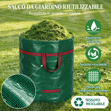 Carica l'immagine nel visualizzatore di Gallery, Lifewit Sacchi Giardinaggio Resistenti, 300L, Set di 3