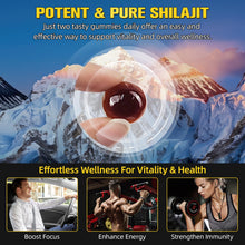 Carica l'immagine nel visualizzatore di Gallery, Shilajit-Gummies, 60 caramelle gommose
