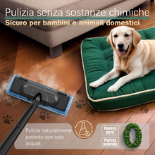 Carica l'immagine nel visualizzatore di Gallery, Pulitore a Vapore, 28 Accessori, 1,5 L 2000W, Pressione del Vapore 4 bar, Vapore Bloccabile, Potente Pulitore Vapore Casa per Rimuovere Sporco e Grasso da Pavimenti, Mobili Imbottiti e in Bagno