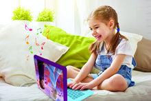 Carica l&#39;immagine nel visualizzatore di Gallery, Lexibook Disney Frozen 2 Computer Portatile Educativo Bilingue Italiano/Inglese 124 attività Matematica Logica Musica Orologio JC598FZi5 3+anni