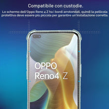 Carica l'immagine nel visualizzatore di Gallery, Vetro Temperato per Oppo Reno 4 Z 5G [3 Pezzi] Vetrino Protettivo Pellicola Protezione Schermo