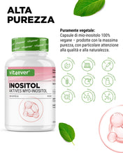 Carica l'immagine nel visualizzatore di Gallery, vit4ever Myo-Inositolo - 240 Capsule vegane - 1500 mg al giorno