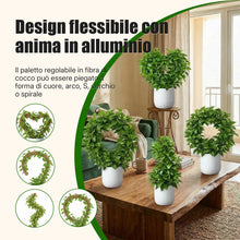 Carica l'immagine nel visualizzatore di Gallery, Tutore per Piante Monstera 120cm Extra Spesso Ø 4cm - Palo di Muschio Pieghevole in Fibra di Cocco con Anima in Allumini
