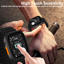 Carica l'immagine nel visualizzatore di Gallery, Simpeak 3 Pezzi Pellicola Protettiva Compatibile con Apple Watch Ultra 3/2/ 1 49mm, Pellicola in Vetro Temperato con Tel
