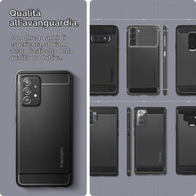 Carica l'immagine nel visualizzatore di Gallery, Spigen Cover Rugged Armor per Samsung Galaxy A52s 5G/A52 5G/A52