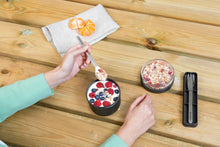 Carica l'immagine nel visualizzatore di Gallery, Brabantia Make &amp; Take Set Posate con Custodia, Dark Grey