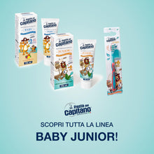 Carica l'immagine nel visualizzatore di Gallery, Pasta del Capitano, Dentifricio Baby Menta Dolce, Delicato Dentifricio al Gusto di Menta Dolce, Previene Placca e Carie,